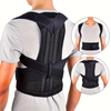 Posture Corrector Back Brace for Men and Women – Adjustable Upper Back Support with Shoulder Straps, Lumbar Pad and Spinal Support – Ergonomic Back Straightener for Back Pain Relief – XL