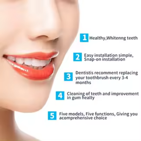 Electric Toothbrush Replacement Heads 20 Pack Compatible with Oral-B Braun Soft